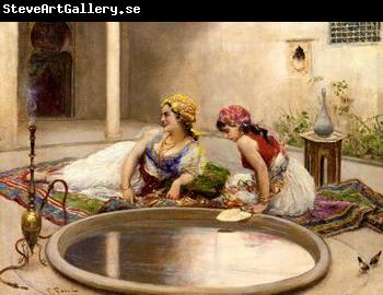 unknow artist Arab or Arabic people and life. Orientalism oil paintings  456